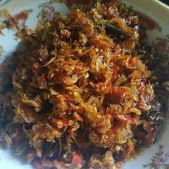 รูปของ Tumis Pedas Rebon Kering