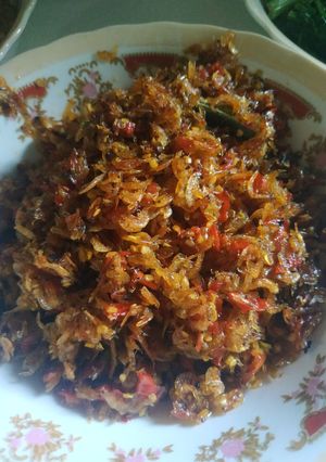 Foto resep Tumis Pedas Rebon Kering