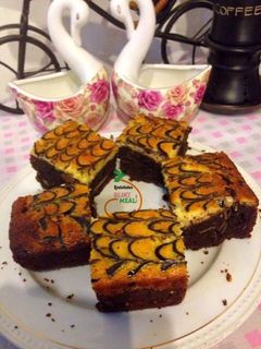 Hình của món Almond Cream cheese Brownies.