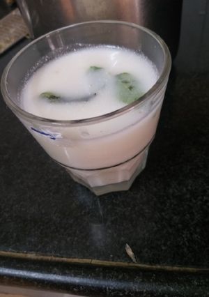 A picture of Masala buttermilk.