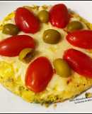 Mini tortilla con tomate