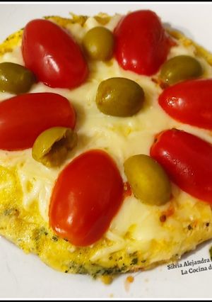 Una foto de Mini tortilla con tomate
