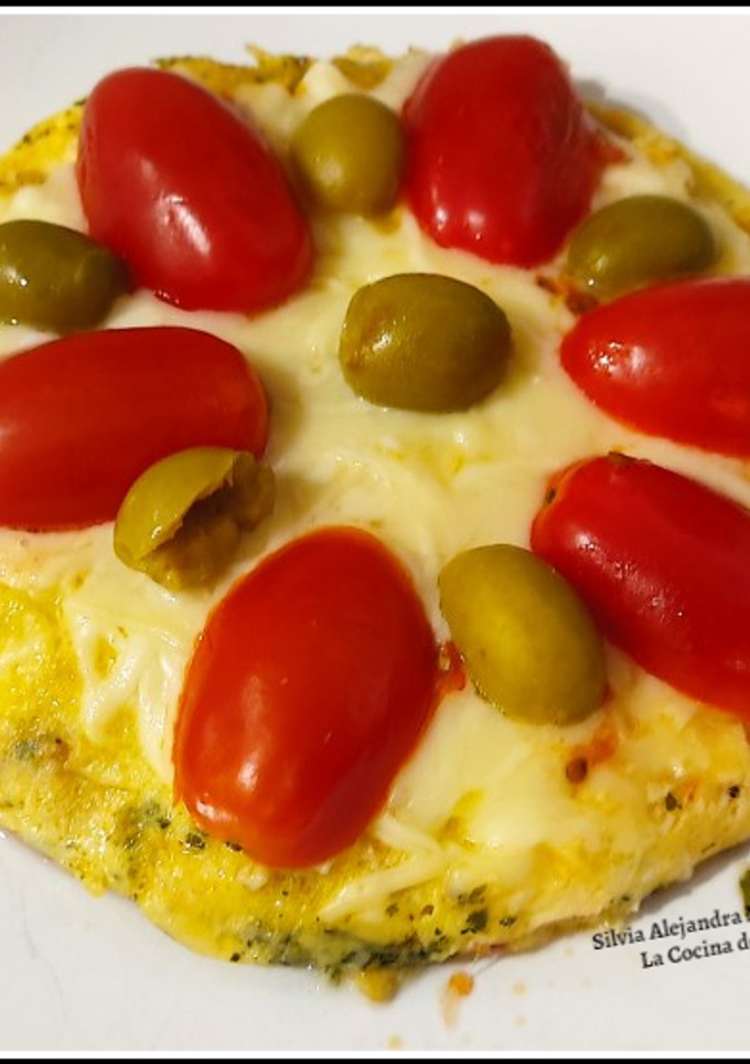 Una foto de Mini tortilla con tomate