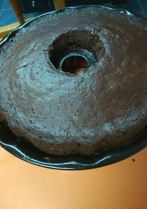Una foto de Rico queque de chocolate