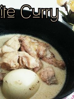 Foto resep White Curry (Opor) #ketofriendly #ketofy #debm #ayam #telur