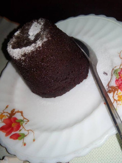 Foto resep Eggless Chocolate Lava Cake