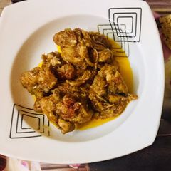 A picture of Peshawari chicken karahi.