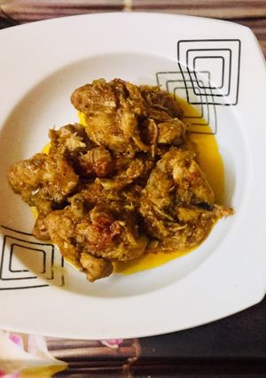 A picture of Peshawari chicken karahi.