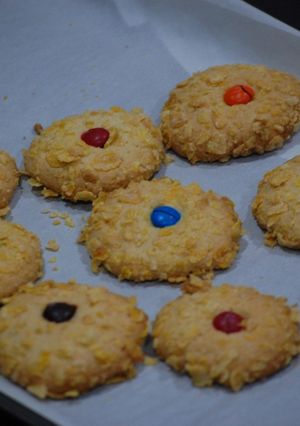 A picture of Cornflakes Cookies.