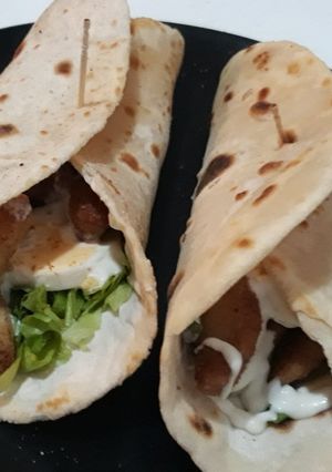 Foto principal de Pan de pita griego relleno