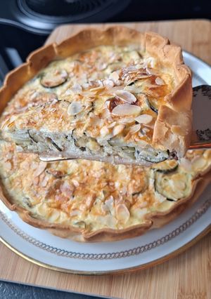Une photo de Tarte à la courgette