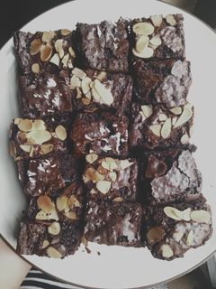 Foto resep Fudge brownies shiny crust