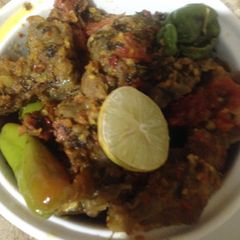 A picture of Mutton karahi.