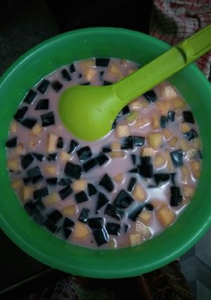 Foto resep Es cilon (cincau melon)