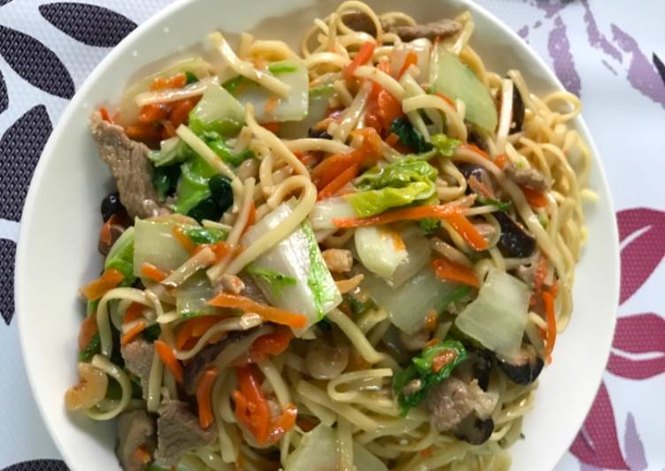 肉絲炒麵