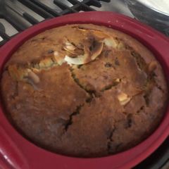 A picture of The greatest Banana chocolate bread ever.