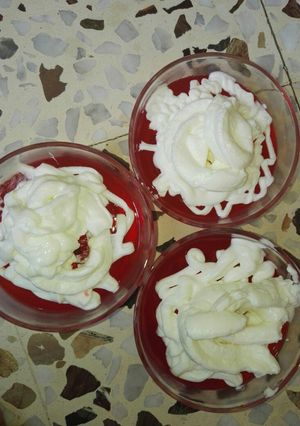 صورة لوصفة جلو مع كريم شانتي