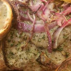 A picture of Greek Pork Loin.