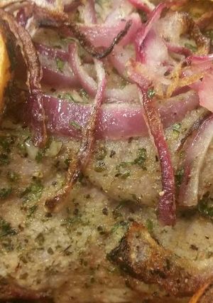 A picture of Greek Pork Loin.