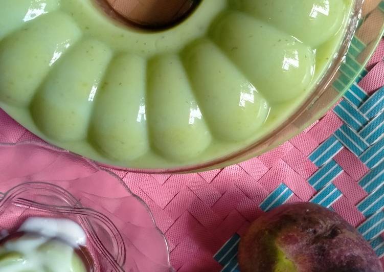 Agar alpukat coklat Milo 🥑🍮