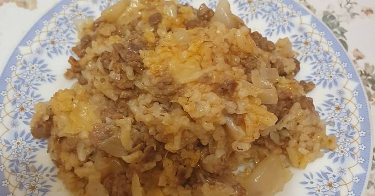 Ленивые голубцы с картошкой. Ленивые голубцы с картошкой