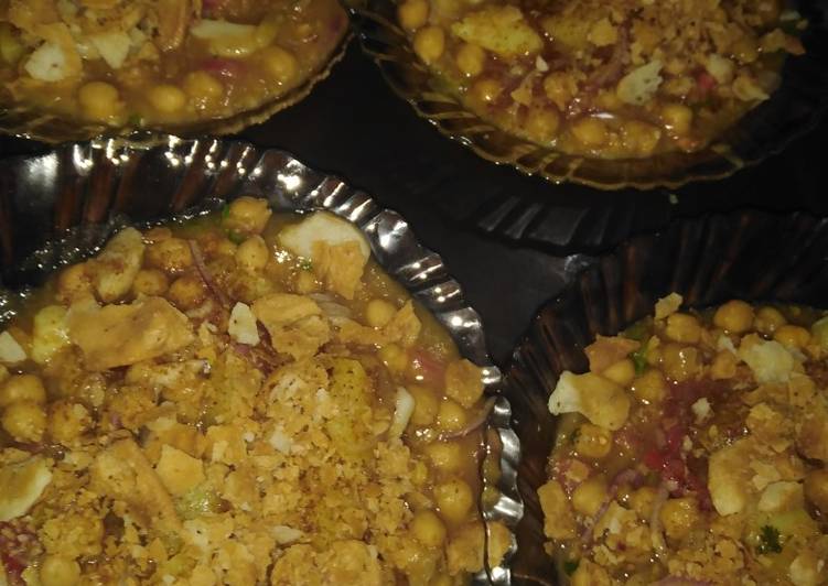 Mix chana chaat