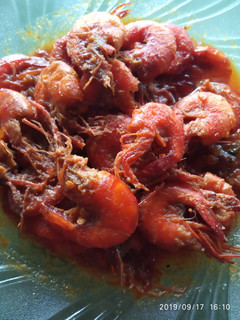 Foto resep Tumis udang bumbu kuning