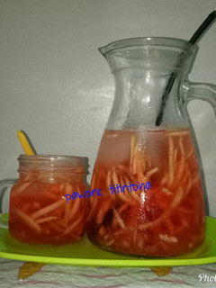 Foto resep Es blewah #BikinRamadanBerkesan