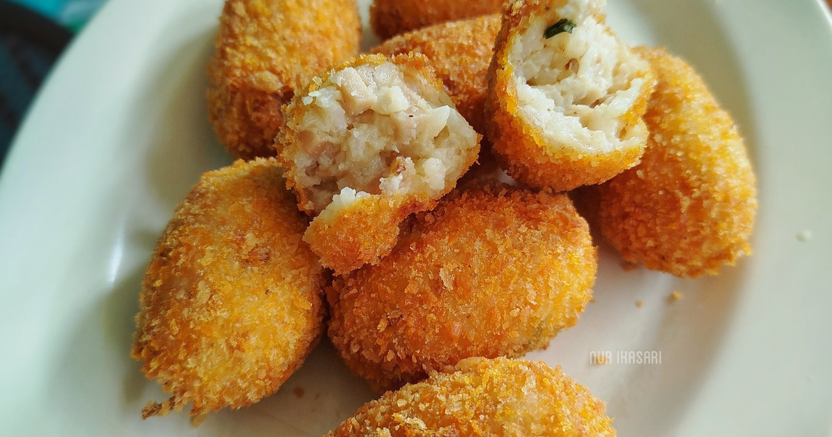 Resep Kroket Nasi Rasanya Maknyus