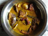 আলু বেগুন দিয়ে মাছের ঝোল(aloo begun diye macher jhol recipe in Bengali)