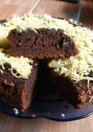 Foto resep Brownis Magic Com super irit