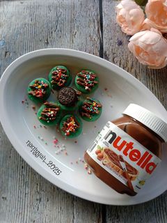 Foto resep 1166. Kue cubit bunga telang
