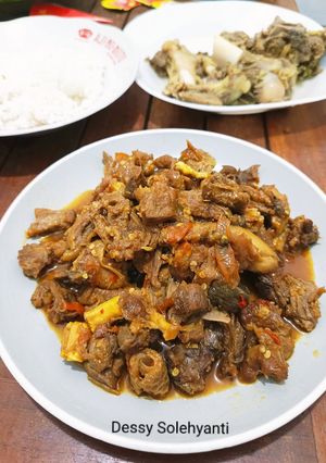 Foto resep Daging Kambing Masak Pedas Manis
