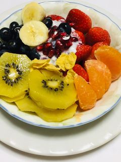 Una foto de Ensalada frutales variados!!