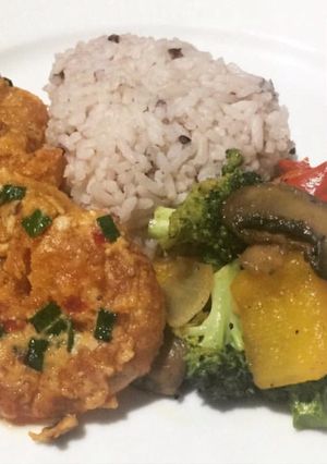 Foto resep Udang Bumbu Telur Asin ala bella