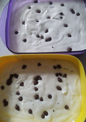 Foto resep Es Krim Pondan Magic Choco Chips
