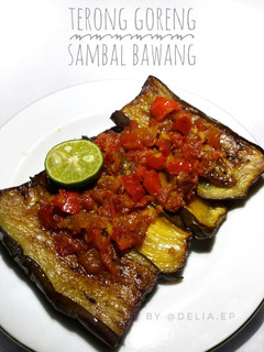 Foto resep Terong Goreng Sambal Bawang