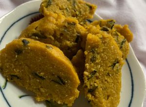 Foto resep Kukus labu oats (cemilan diet sehat gampang)(kurang dari 100kalori)