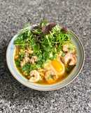 Mì Gói Nấu Trứng Thịt