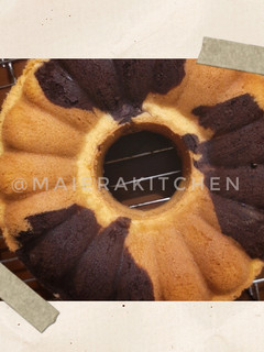 Foto resep Marble Cake Classic / Bolu Marmer Jadul / Marmer Cake