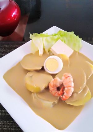 Una foto de Ocopa a base de Camarones👍🇵🇪