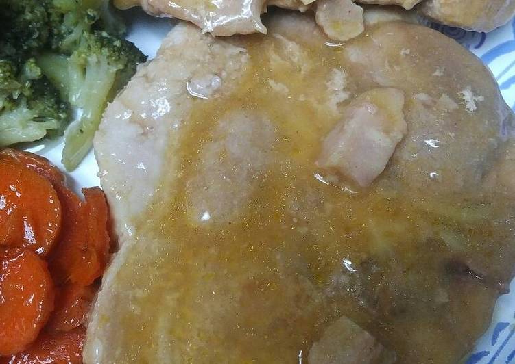 Recipe of Perfect Pork Chops in Gravy