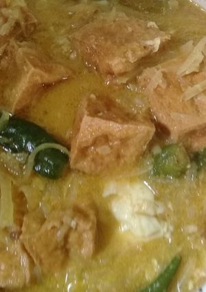 Foto resep Sayur kates tahu dan telur