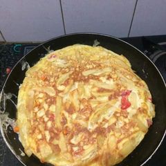 A picture of Potato omelette.