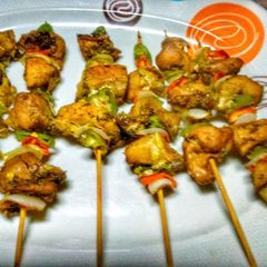 Chicken kebab A picture of Chicken kebab.