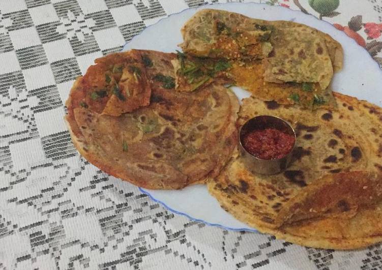 Masala lachha paratha