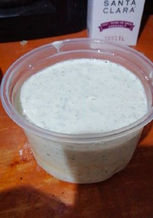 Una foto de Dip de cebolla casero