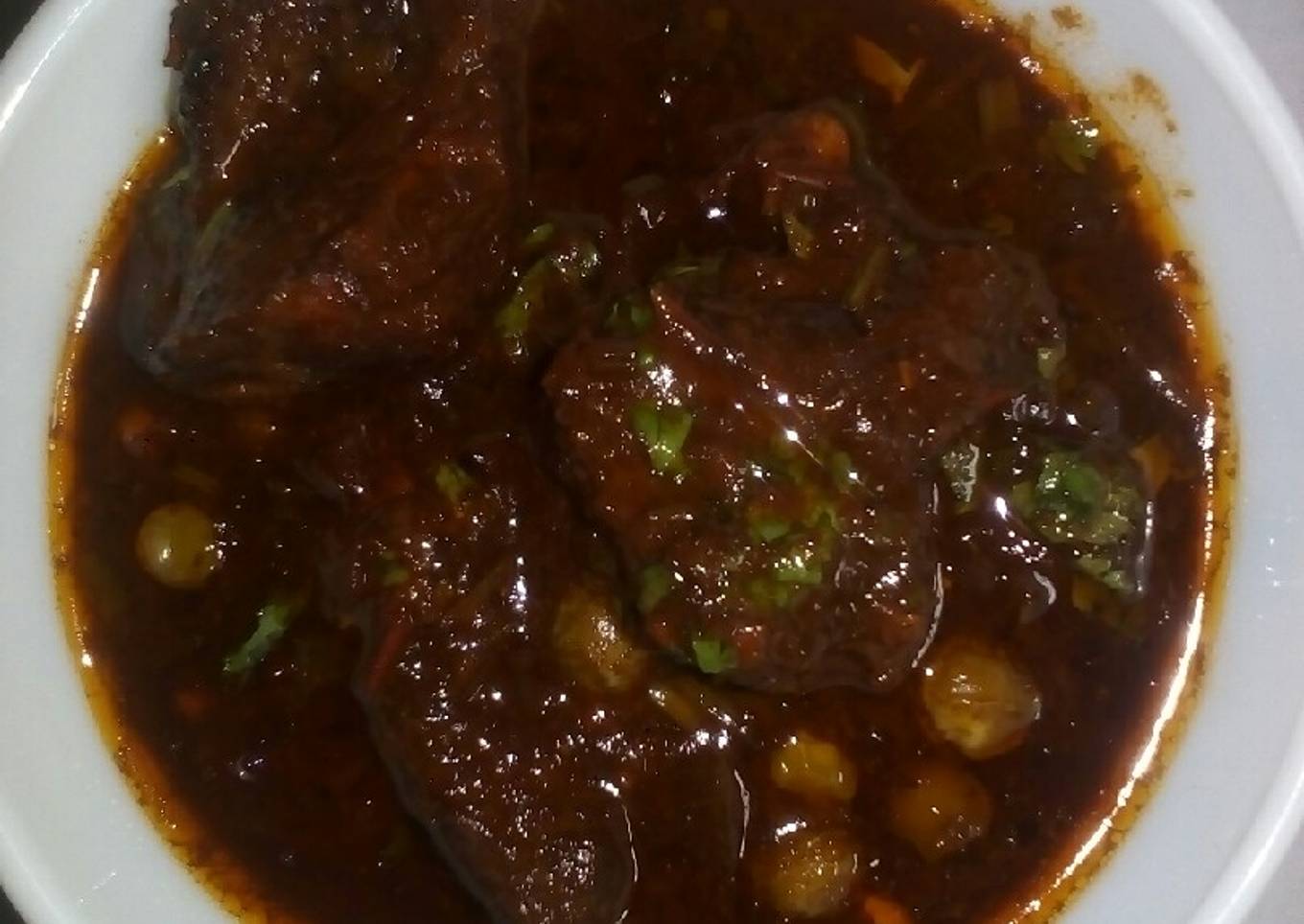 Beef stew cooked with Guinness stout #4weekschallenge
