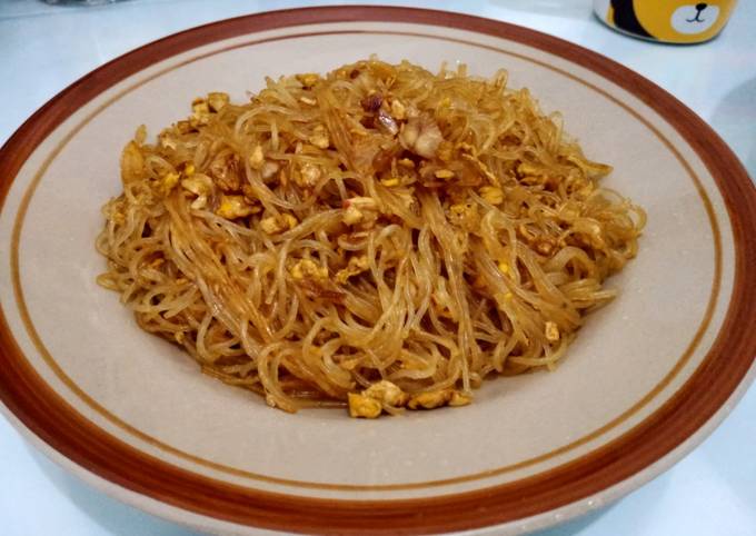 Ternyata ini loh! Bagaimana cara bikin Bihun Goreng Telur  enak