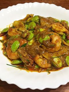 รูปของ กุ้งผัดสะตอ